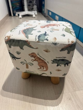 Taburete infantil dinosaurios