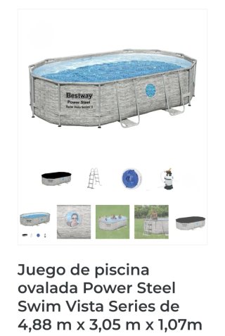 Piscina Bestway Power Steel Swim Vista "NUEVA"