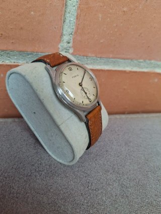 Reloj Fortis Militar Marrón/Plateado