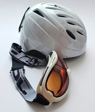 Casco Esqui Mujer precio regalado+Gafas tall M/L