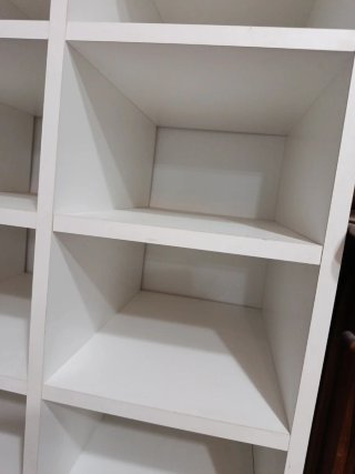 Expositor Modular Madera Blanco