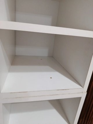 Expositor Modular Madera Blanco