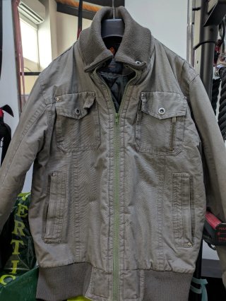 Chaqueta aviador verde militar