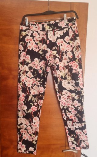 Pantalón Teria Yabar Estampado Floral Talla S
