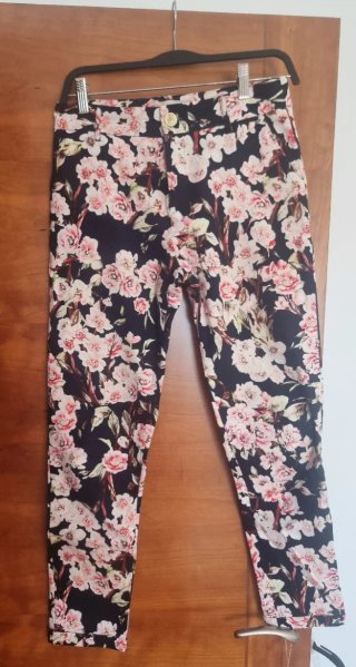 Pantalón Teria Yabar Estampado Floral Talla S