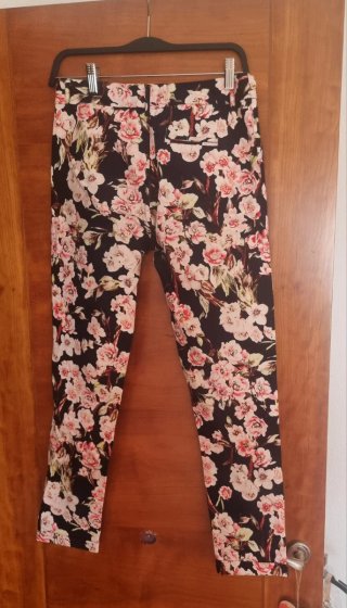 Pantalón Teria Yabar Estampado Floral Talla S