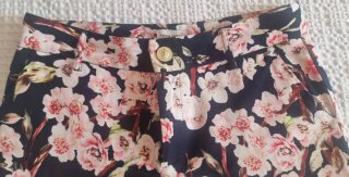 Pantalón Teria Yabar Estampado Floral Talla S