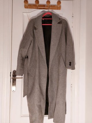 Abrigo Zara Gris
