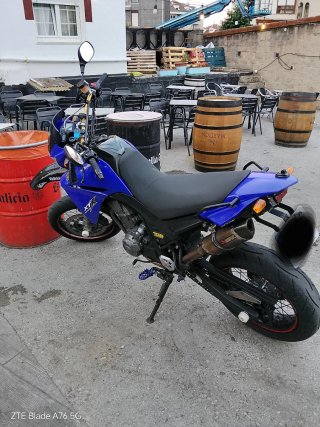 Yamaha XT 660X Supermotard Azul