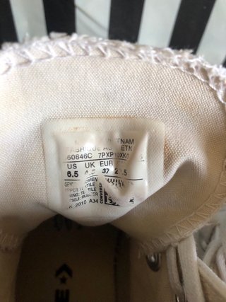 Converse All Star Platform Bianche