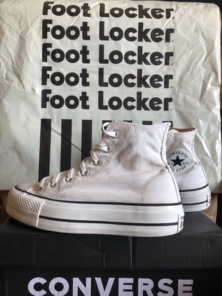 Converse All Star Platform Bianche