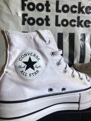 Converse All Star Platform Bianche