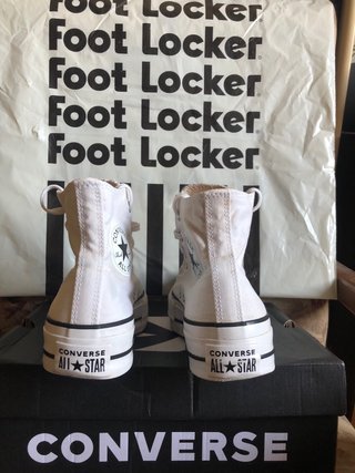 Converse All Star Platform Bianche