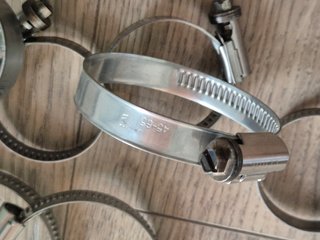 Fascette stringitubo acciaio inox 30-45mm e 45-65m