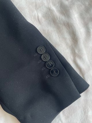 Chaqueta/Blazer Negro Mujer