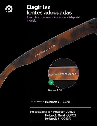 Lentes Oakley Holbrook XL OO9417 59mm Ice Blue