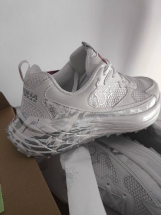 Buddha Fightwear Zapatillas Blancas y Grises