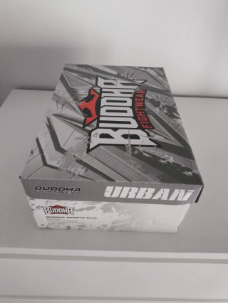 Buddha Fightwear Zapatillas Blancas y Grises