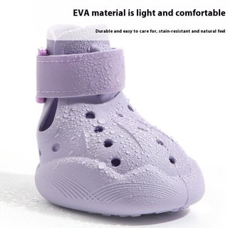 Zapatos tipo Crocs para Perro