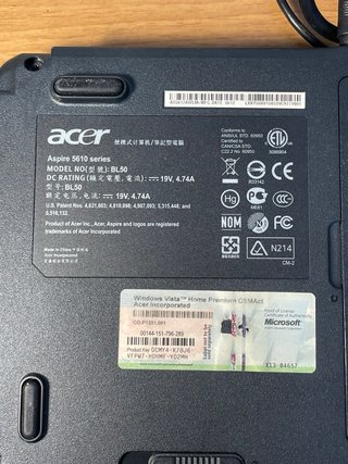 2 Notebook Vintage Acer Aspire 5630/5610