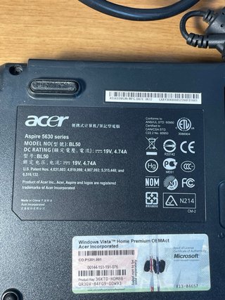 2 Notebook Vintage Acer Aspire 5630/5610