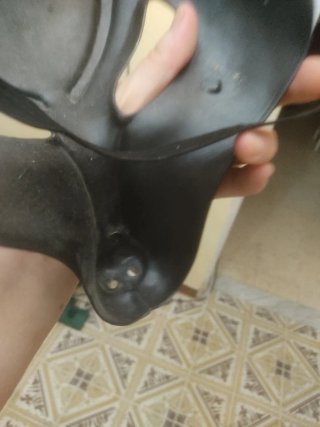 Maschera Originale Anubi Egizia Dorata Nera