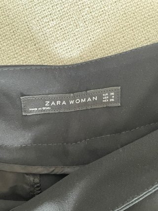 Pantalón de traje negro mujer