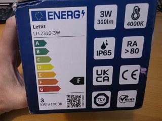 Luces empotrables para escaleras