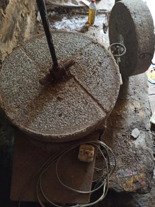 Molino de piedra para cereal