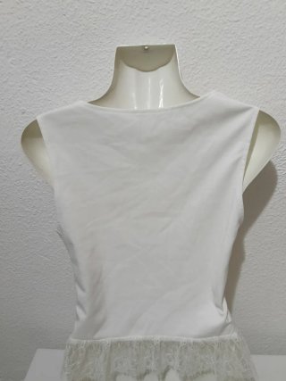 Top Corsé Blanco Encaje