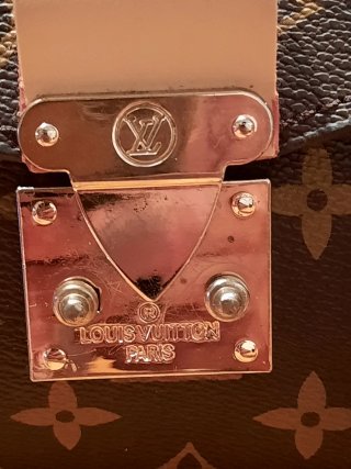 Borsa Louis Vuitton Marrone e Oro