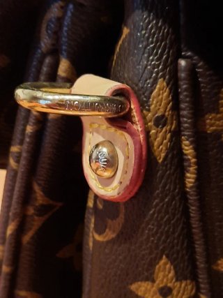 Borsa Louis Vuitton Marrone e Oro