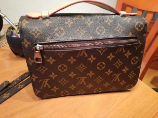 Borsa Louis Vuitton Marrone e Oro