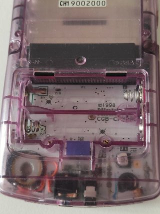 Nintendo Game Boy Color Transparente con caja