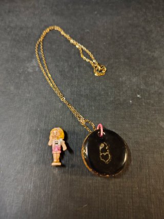 Collar artesanal Polly Pocket Spin Pretty Carousel