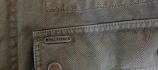 Chaqueta militar Pull&Bear verde