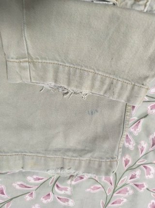 Pantalón cargo Zara hombre verde caqui claro