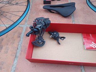 Rueda de bici 29 con disco
