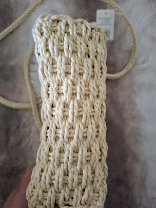 Bolso de verano con perlas