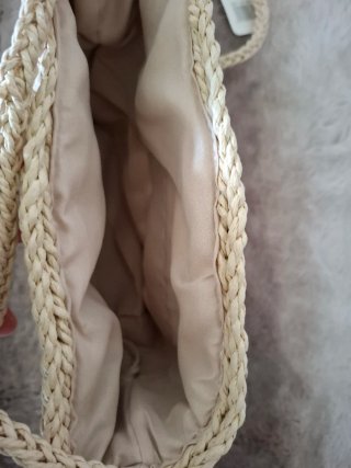 Bolso de verano con perlas
