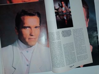 Lote 2 posters Max Arnold Schwarzenegger+revistas