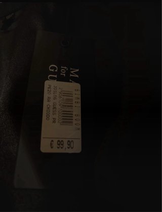 Giacca Guess pelle nera borchie
