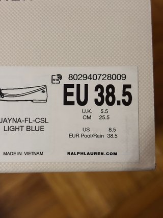 Ballerine Polo Ralph Lauren azzurre