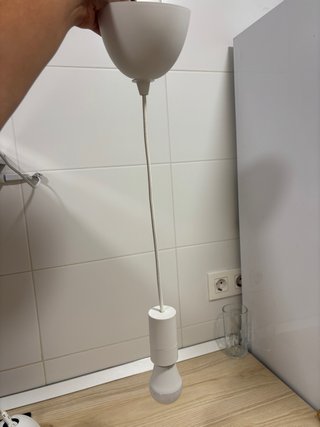 4 Lámparas Bambú/Mimbre Beige/Marrón