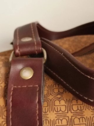 Borsone Balenciaga vintage tessuto monogramma