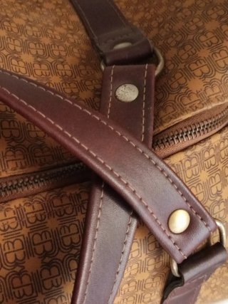 Borsone Balenciaga vintage tessuto monogramma