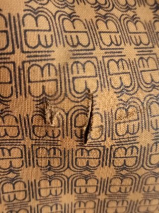 Borsone Balenciaga vintage tessuto monogramma