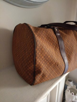 Borsone Balenciaga vintage tessuto monogramma