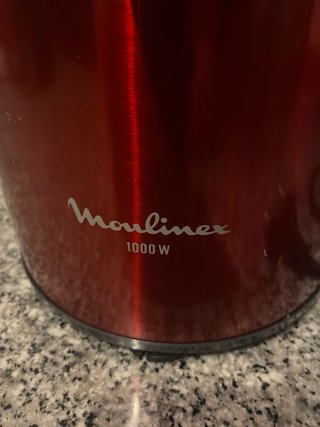Exprimidor Moulinex 1000W Rojo,poco usado muy buen