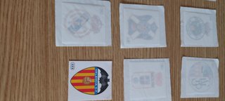 Lote 7 cromos Liga 98-99 Bollycao nuevo sin abrir